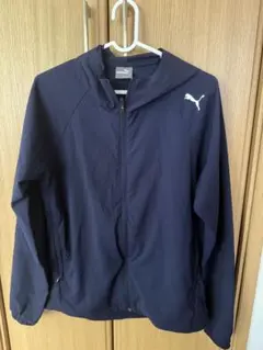 PUMA ネイビー ウィンドブレーカー《L》とトレーニングパンツセット《M》