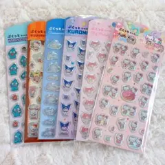 サンリオぷくっとシール 6種セット ダイソー セリア キャンドゥ