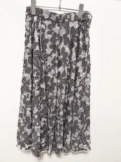 MERCURYDUO レース刺繍フレアスカート F