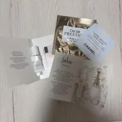 Dior & Chanel スキンケアサンプルセット