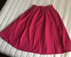 未使用GU フレアスカート ピンク