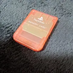 オレンジ色 PlayStation メモリーカード