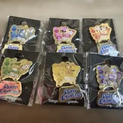 ディズニーパーティーエクスプロージョン ピンバッジ 6個セット