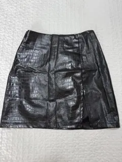 SHEIN クロコダイル風タイトスカート Sサイズ