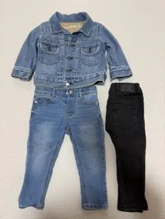 【babygap/zarakids】デニムジャケット＆パンツセット 12-18m