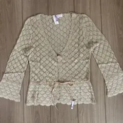 組曲ラメカーディガン