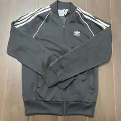 adidas 黒 ジャージ 3本ライン