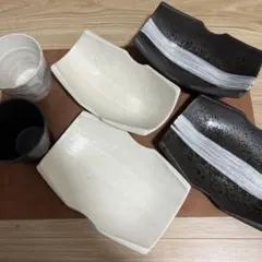 和食器セット 皿 鉢 焼酎グラス　6点セットのサムネイル