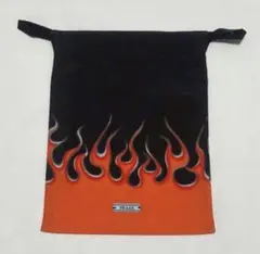 PRADA プラダ ノベルティー巾着 ポーチ 炎