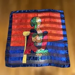 Picasso 大判 シルクスカーフ 100×100