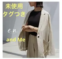 【新品タグつき】and Me/ evernavyジャケットのサムネイル
