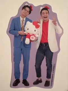 케빈의 야마구치 콘보이 니키 쿄헤이 스티커 요시모토 ∞ 홀 x 헬로키티