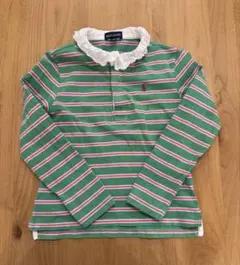 Ralph Lauren 130 レース襟　長袖　カットソー