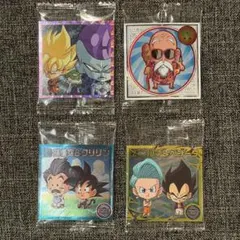 ドラゴンボール シール 4枚セット