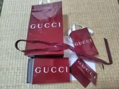 GUCCI ギフト袋 セット 赤
