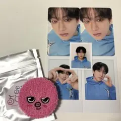 Stray Kids チャンビン 特典トレカ 缶バッジ 5'clock ペンミ