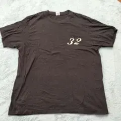 値下げ Printstar 黒 Tシャツ 32 シンプル バックプリントのサムネイル