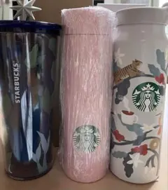スタバ　STARBUCKS タンブラー ステンレスボトル　　3点セット　未使用品
