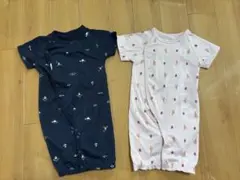 petit main 半袖2wayオール　2点セット　50-70