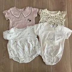 半袖ボディスーツ4点セット