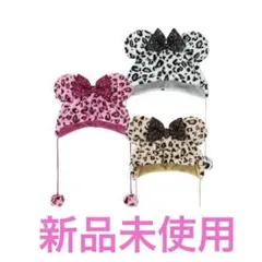 ファンキャップ フリー ミニー ヒョウ柄 ディズニー 身につけグッズ