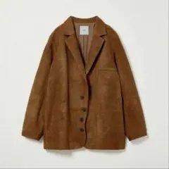 Eaphi】CLASSIC WAVE JACKET ―FAUX SUEDE - メルカリ