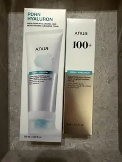 Anua アヌア PDRNヒアルロン酸クレンジングフォーム 洗顔料 クリーム