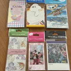 東京ディズニーリゾート メモ用紙セット 8種類