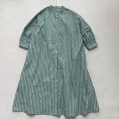 グローバルワーク ストライプワンピース M（A661）