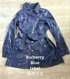 BURBERRY BLUE LABEL トレンチコート ネイビーのサムネイル