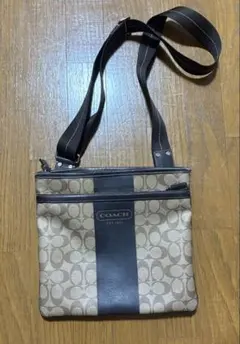 COACH ショルダーバッグ ベージュ/ブラウン