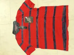 TOMMY HILFIGER ストライプポロシャツ XL