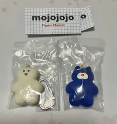 mojojojo フィギュアマスコットvol.1 青ネコ 白くま ガチャガチャ