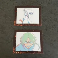 銀魂　吉原大炎上　入場者特典　第二弾　神威　神楽　2枚セット　ステッカー　映画