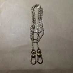 ゴールド チェーン ストラップ スマホショルダー バッグ用 付け替え用120cm