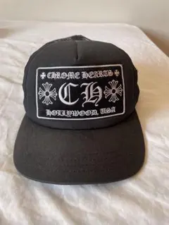 KIDS 子供用 CHROME HEARTS トラッカーキャップ ブラック正規品 - メルカリ