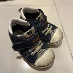 ミキハウス 15.5cm デニム 子供靴