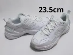 23.5cm 白 白 ナイキ M2K TEKNO テクノ ホワイト 通学 - メルカリ
