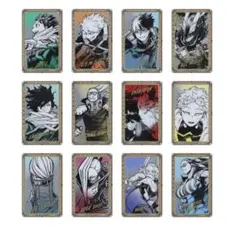 ヒロアカ原画展　箔押しクリアカードコレクション　12枚セット