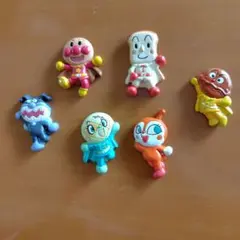 アンパンマン マグネットセット 6体