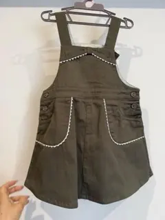 Biquette ジャンバースカート 90 オリーブグリーンのサムネイル