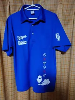 中日ドラゴンズ・応援Tシャツ （読谷球場限定販売）ブルー　Lサイズ