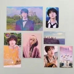 BTS ジンJIN　公式写真 7枚セット　SOWOOZOO　フォトカード含む