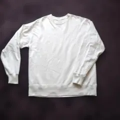 United Athle XL アイボリー　メンズトレーナー　大きい　綺麗　白