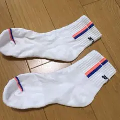 YONEX ストライプ ホワイトソックス