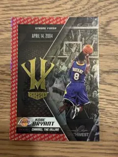 KOBE BRYANT panini KB20 RED PARALLEL
