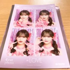 【=LOVE】髙松瞳 4カットフォトカード魔法少女バージョン【イコラブ】