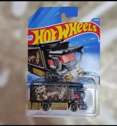 ホットウィールカスタム デコトラ 金メッキアルミリム☆段リム1トミカ
