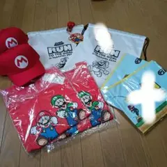 【新品】スーパーマリオ RUN TO THE GOAL グッズセット 北海道限定