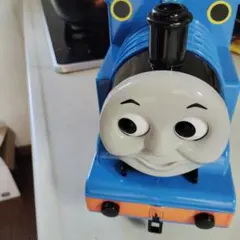 トーマスの青いプラスチック製玩具